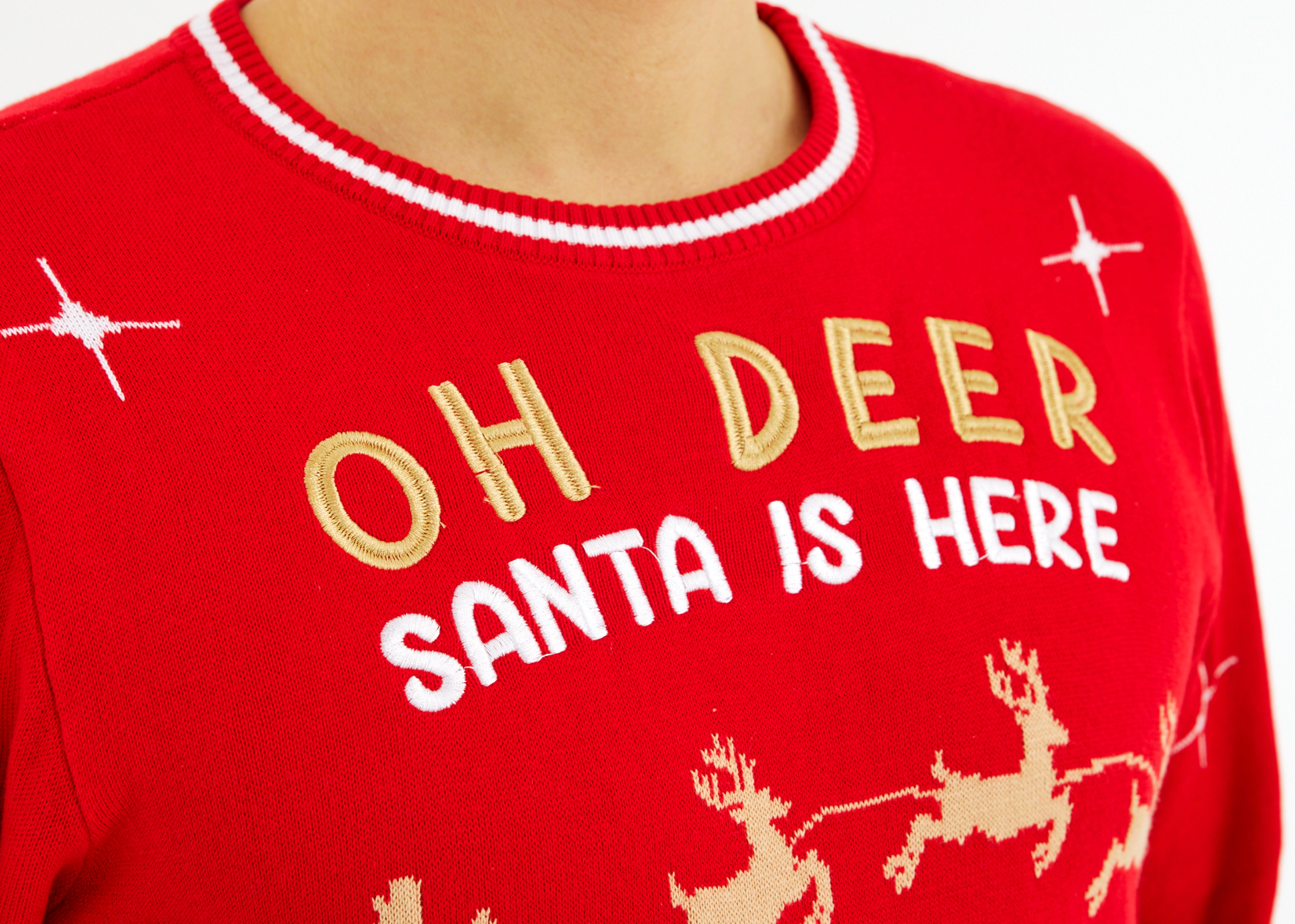 Oh Deer Sweater - Damen.